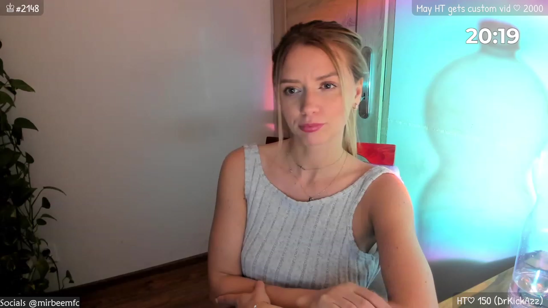 Gallery image thumbnail from MirBee's myfreecams stream on, 05/06/2023, 23:44 image 14 of 20