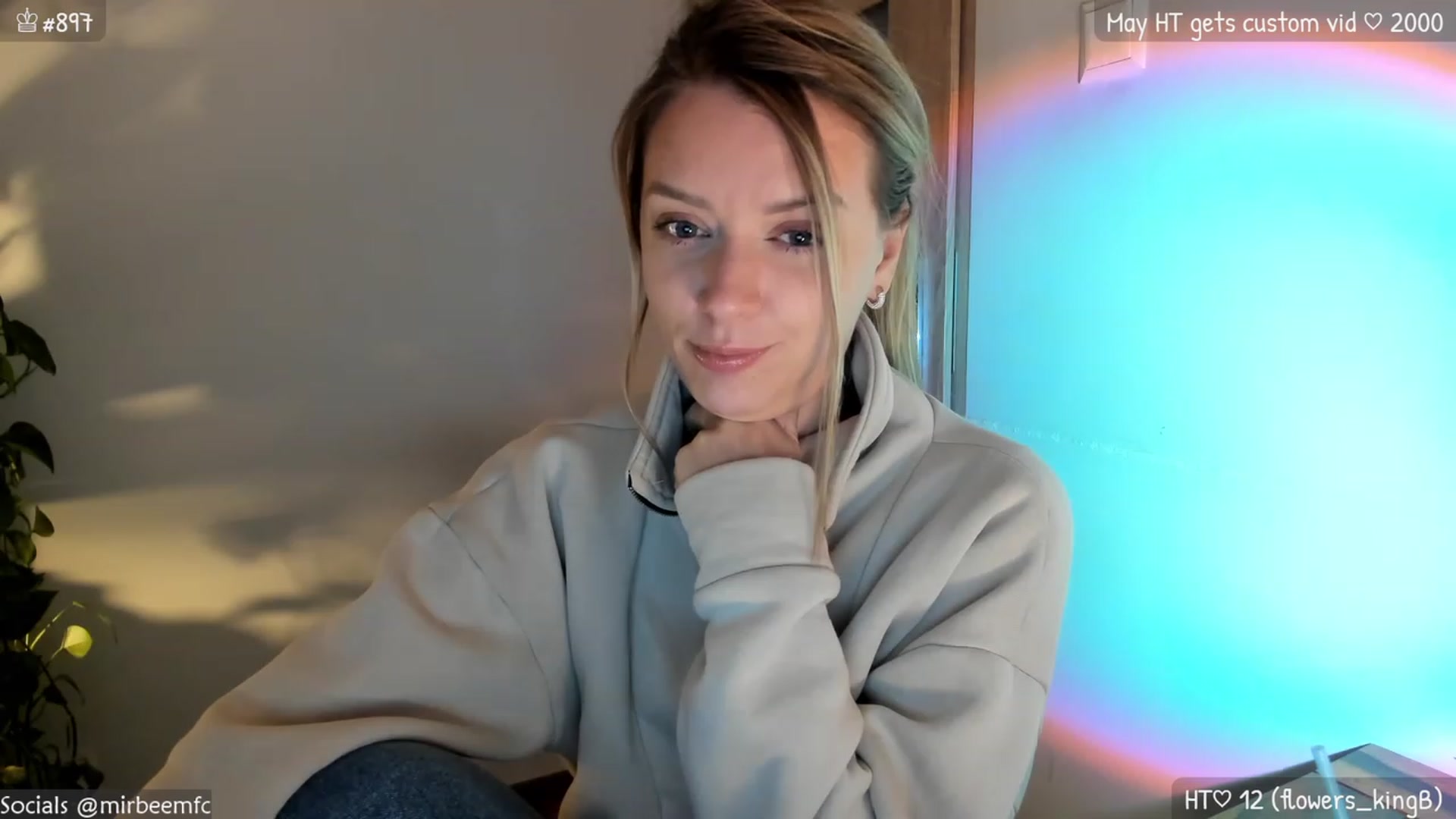 Gallery image thumbnail from MirBee's myfreecams stream on, 05/11/2023, 22:58 image 8 of 20
