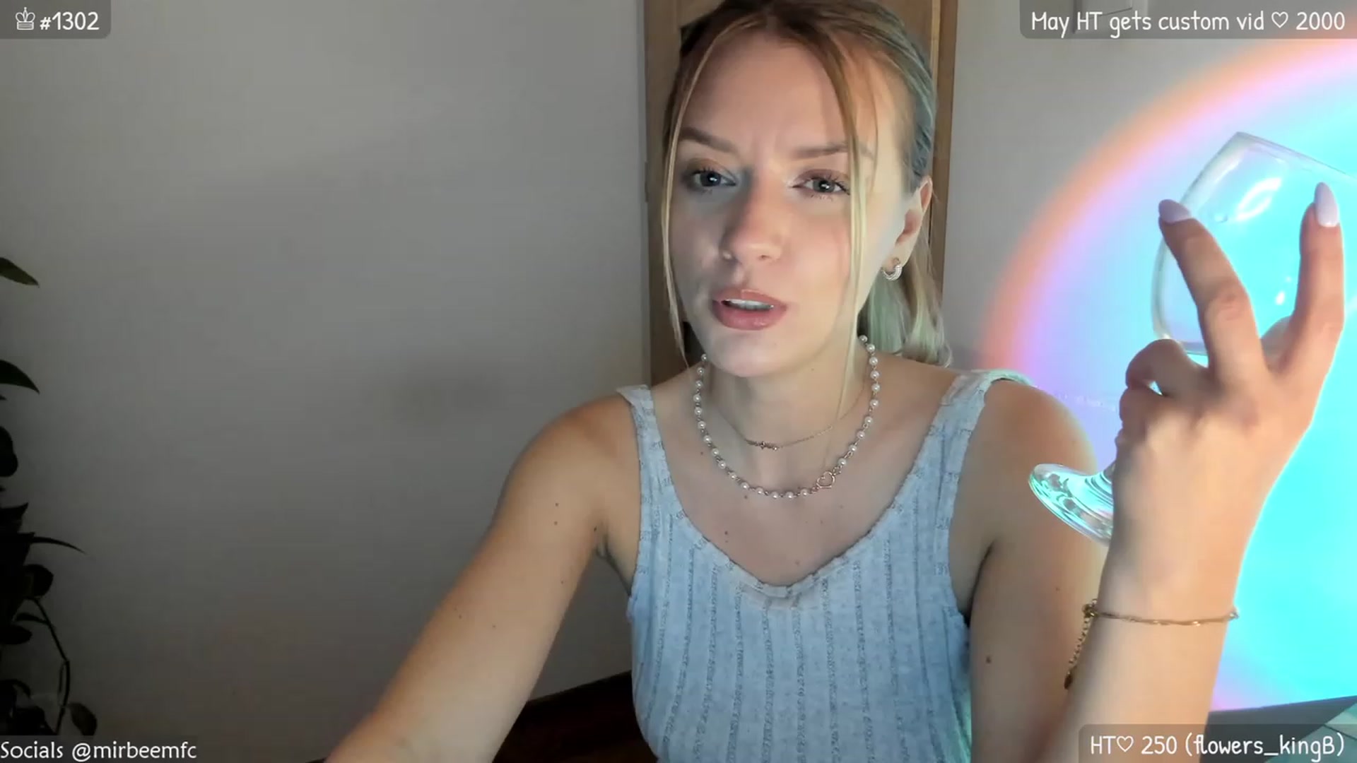 Gallery image thumbnail from MirBee's myfreecams stream on, 05/16/2023, 22:25 image 14 of 20
