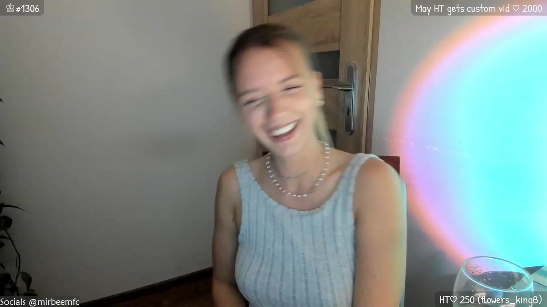 Gallery image thumbnail from MirBee's myfreecams stream on, 05/16/2023, 22:25 image 1 of 20