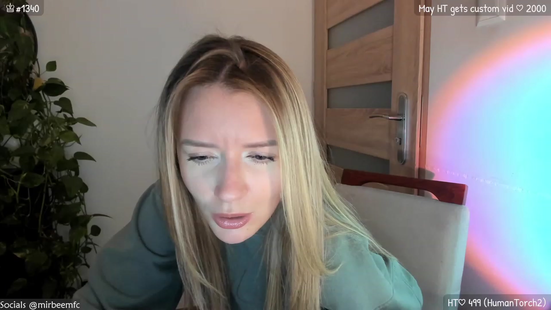 Gallery image thumbnail from MirBee's myfreecams stream on, 05/17/2023, 22:11 image 15 of 20