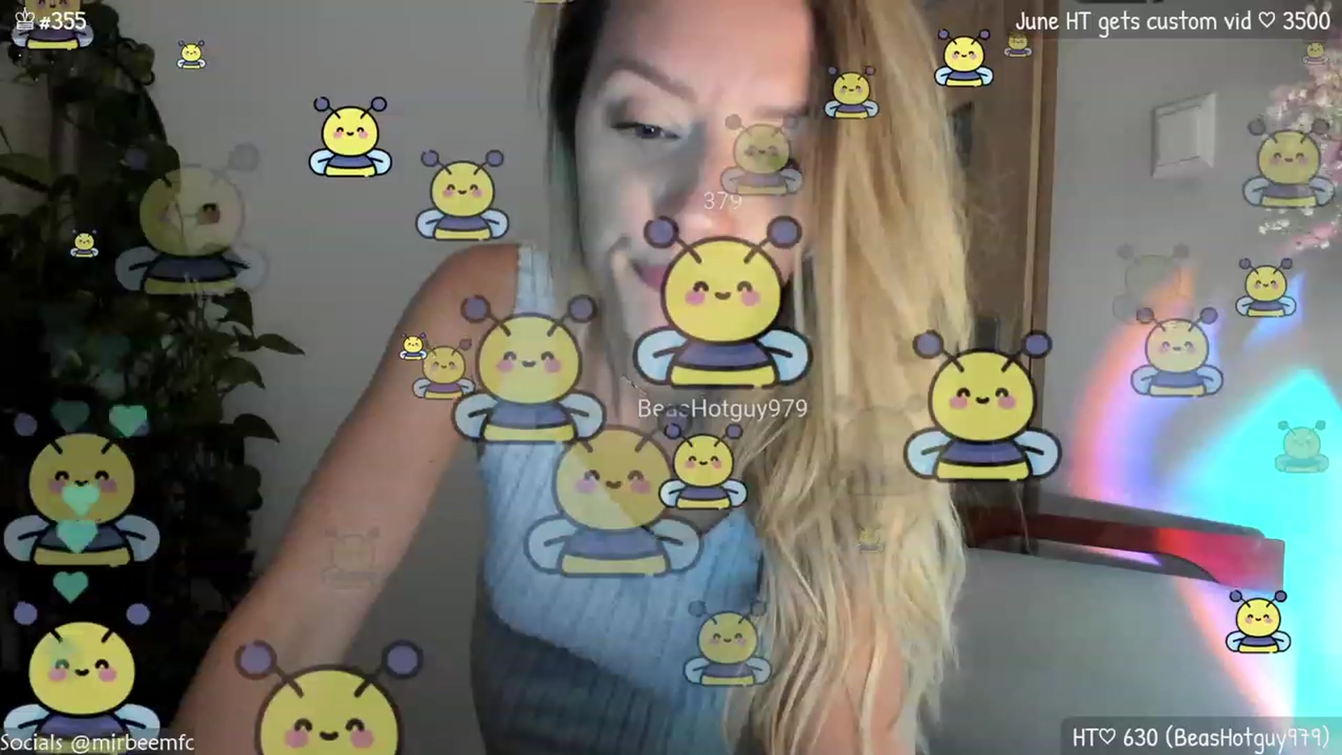 Gallery image thumbnail from MirBee's myfreecams stream on, 06/04/2023, 22:27 image 9 of 20