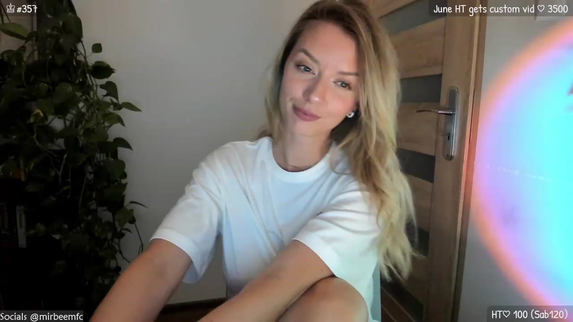 Gallery image thumbnail from MirBee's myfreecams stream on, 06/06/2023, 22:13 image 6 of 20
