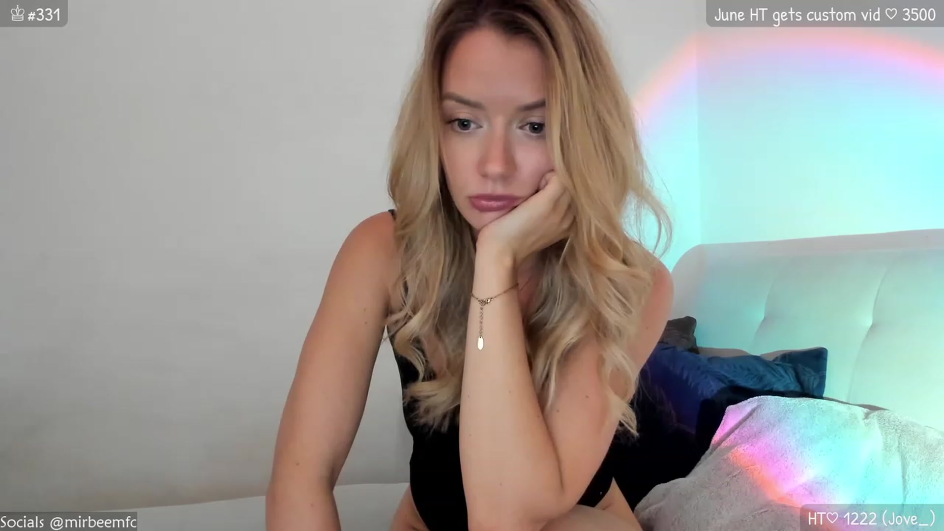 Gallery image thumbnail from MirBee's myfreecams stream on, 06/07/2023, 16:18 image 12 of 20
