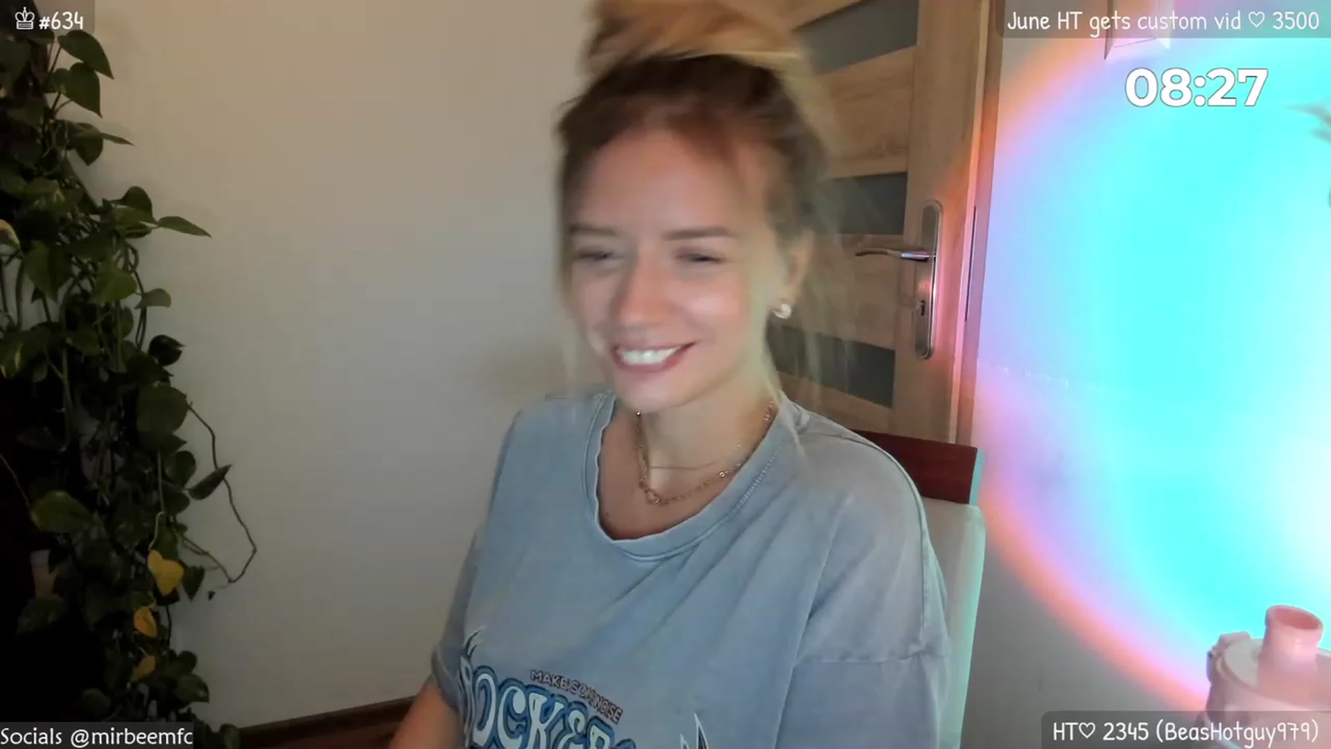 Gallery image thumbnail from MirBee's myfreecams stream on, 06/20/2023, 23:07 image 2 of 20