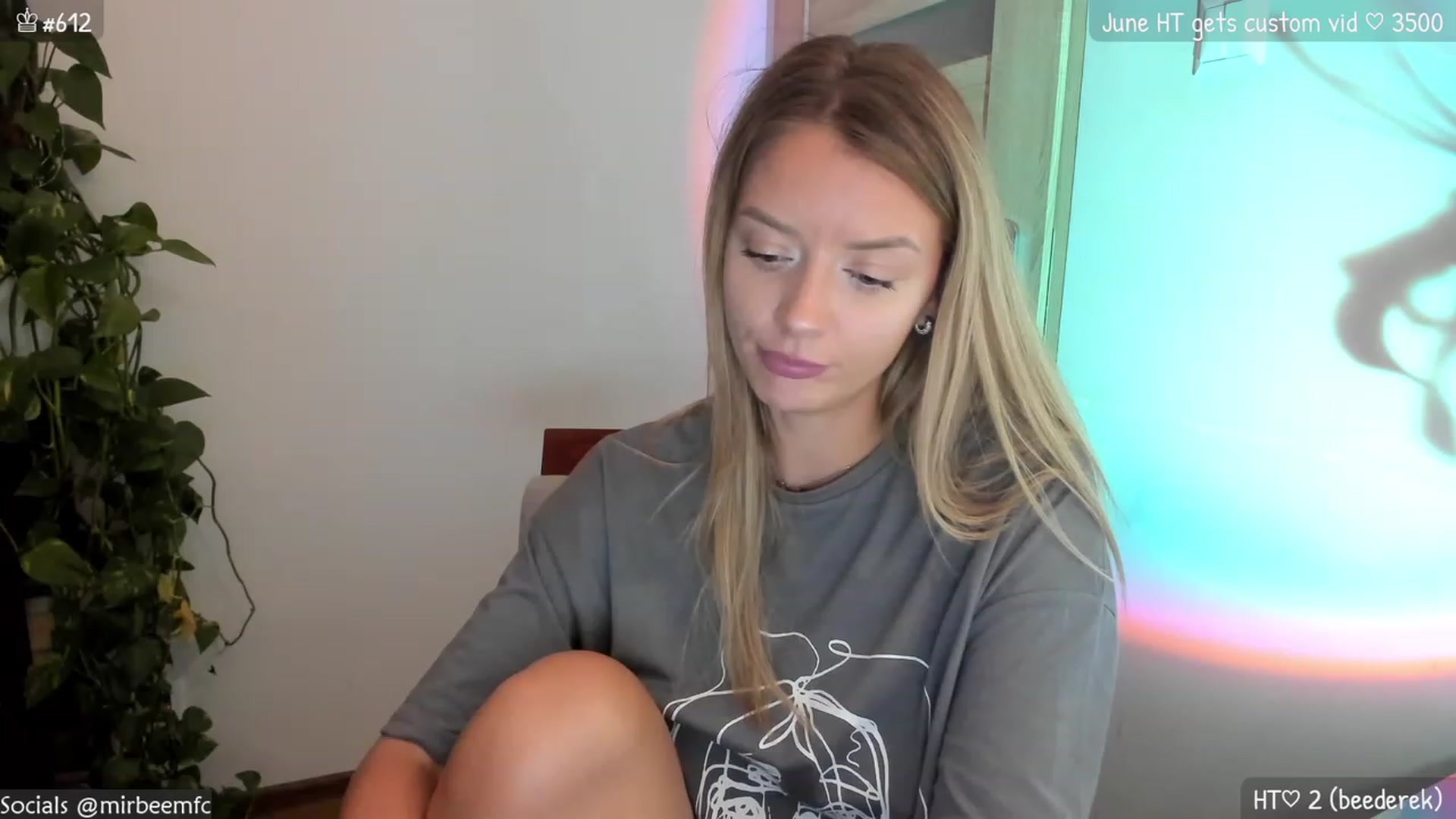 Gallery image thumbnail from MirBee's myfreecams stream on, 06/27/2023, 23:14 image 6 of 20
