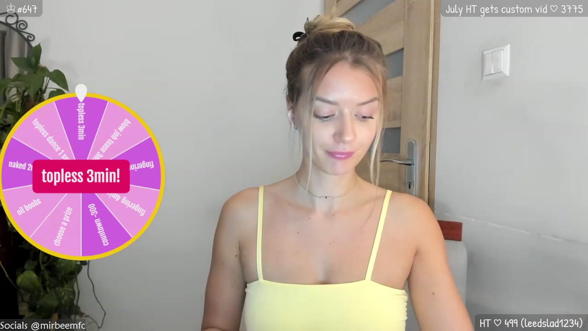 Gallery image thumbnail from MirBee's myfreecams stream on, 07/13/2023, 23:22 image 14 of 20