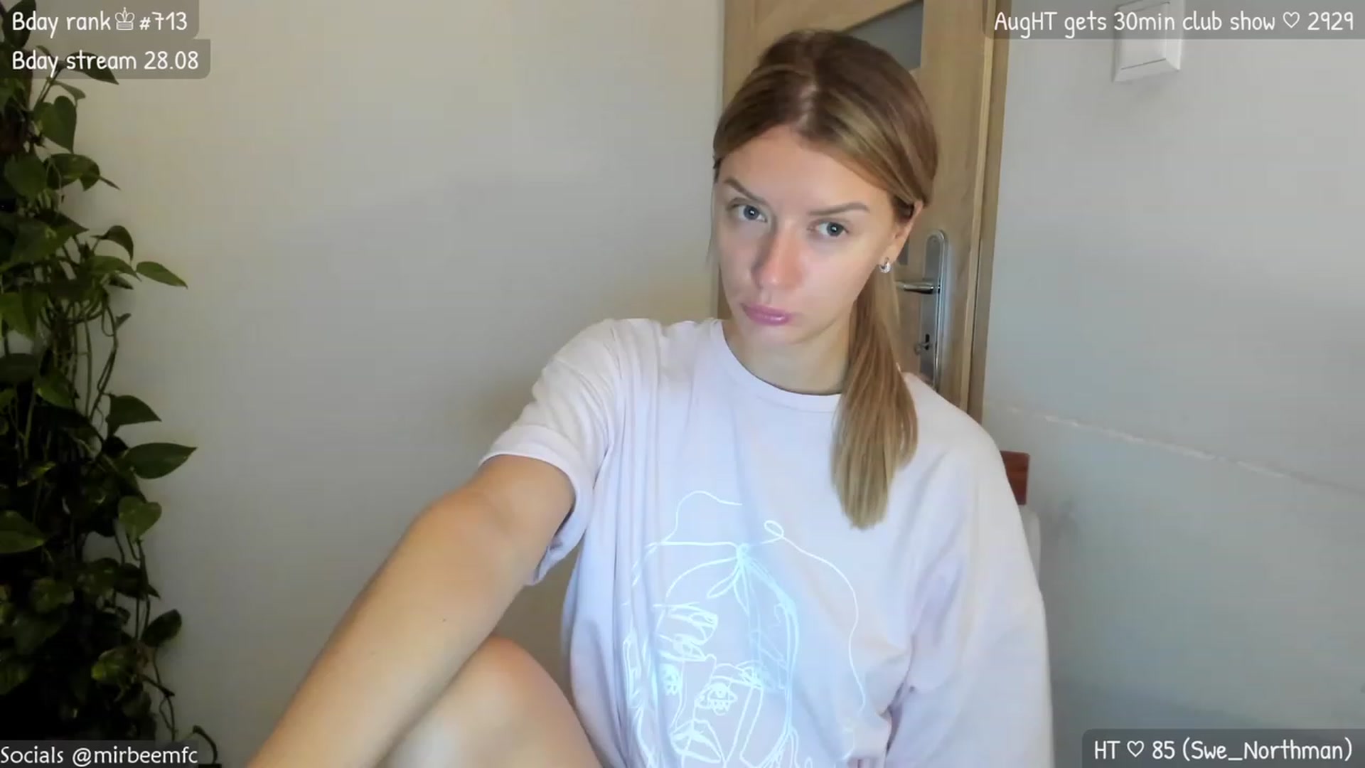 Gallery image thumbnail from MirBee's myfreecams stream on, 08/17/2023, 21:31 image 2 of 20