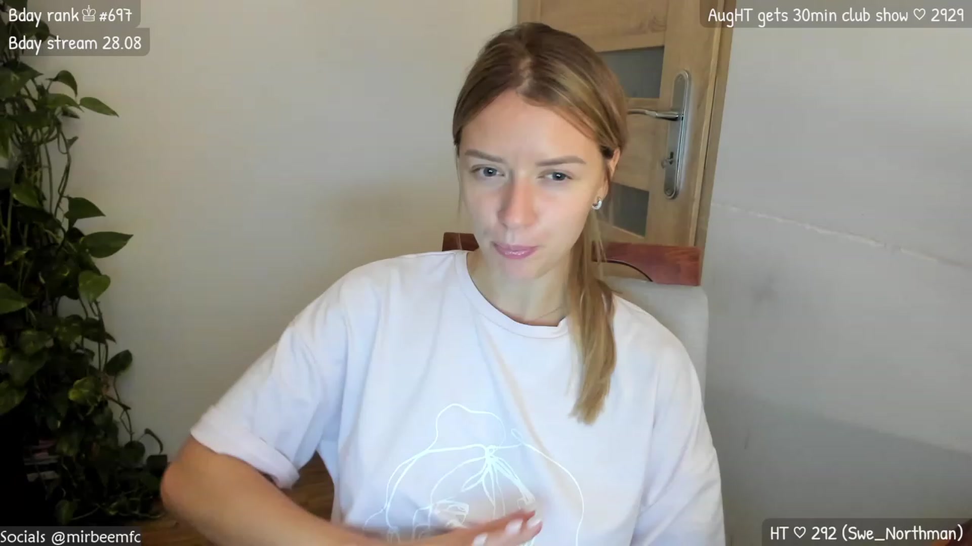 Gallery image thumbnail from MirBee's myfreecams stream on, 08/17/2023, 21:31 image 15 of 20