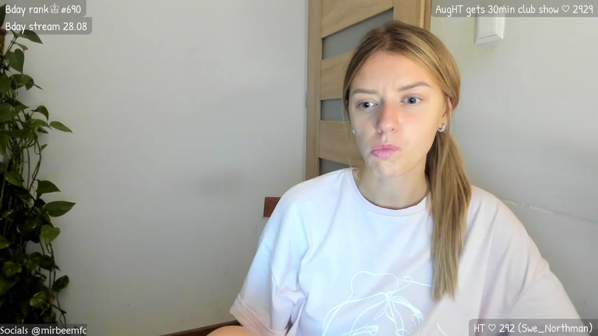 Gallery image thumbnail from MirBee's myfreecams stream on, 08/17/2023, 22:37 image 9 of 20
