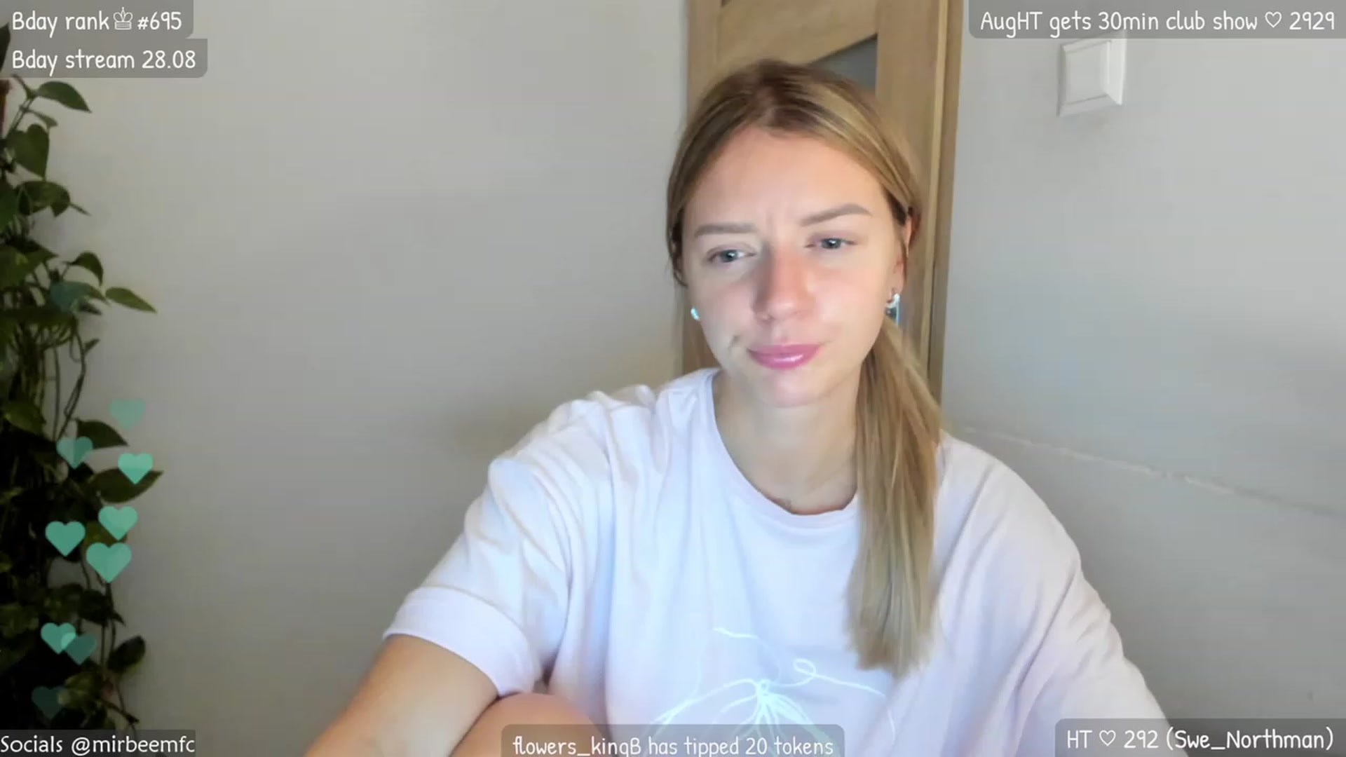 Gallery image thumbnail from MirBee's myfreecams stream on, 08/17/2023, 22:37 image 3 of 20