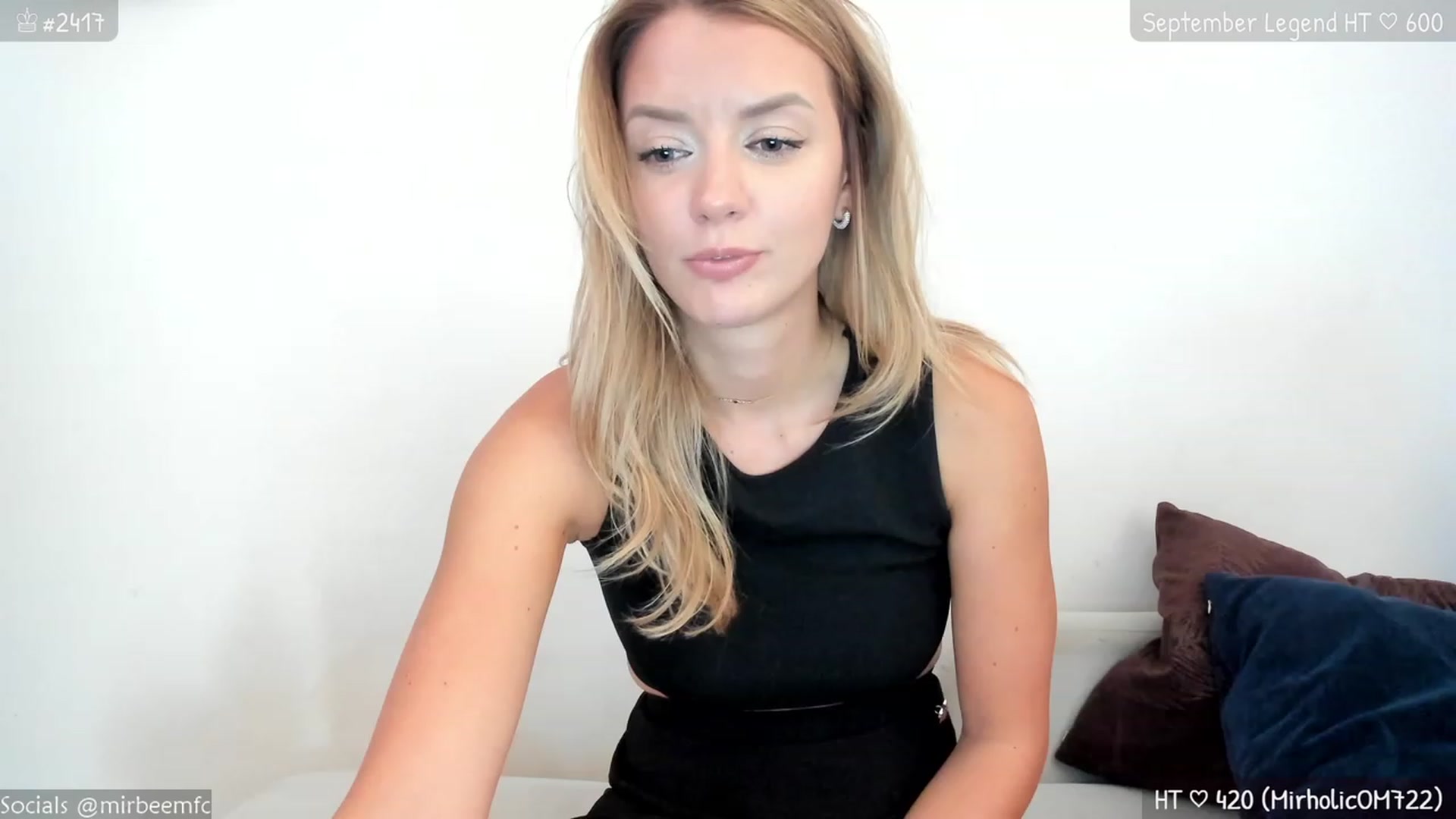 Gallery image thumbnail from MirBee's myfreecams stream on, 09/06/2023, 14:18 image 11 of 20