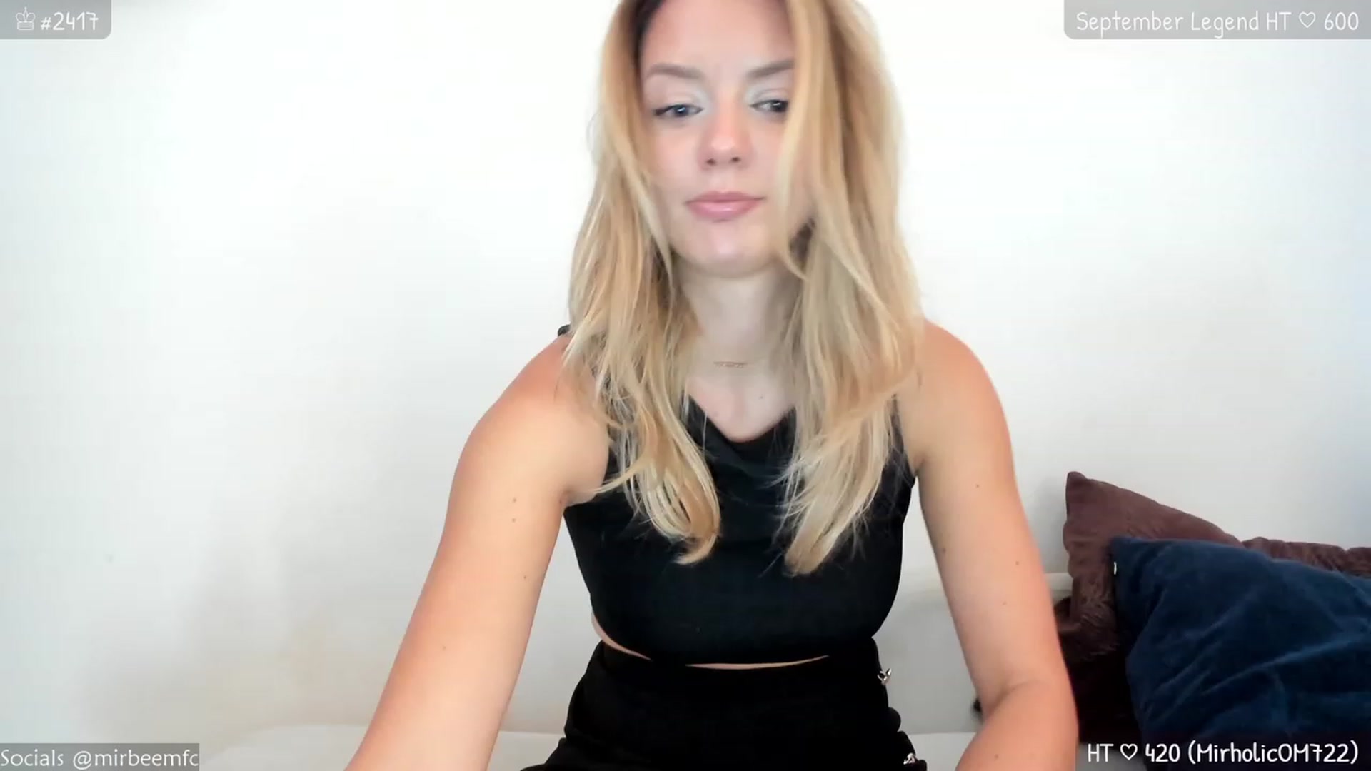 Gallery image thumbnail from MirBee's myfreecams stream on, 09/06/2023, 14:18 image 10 of 20