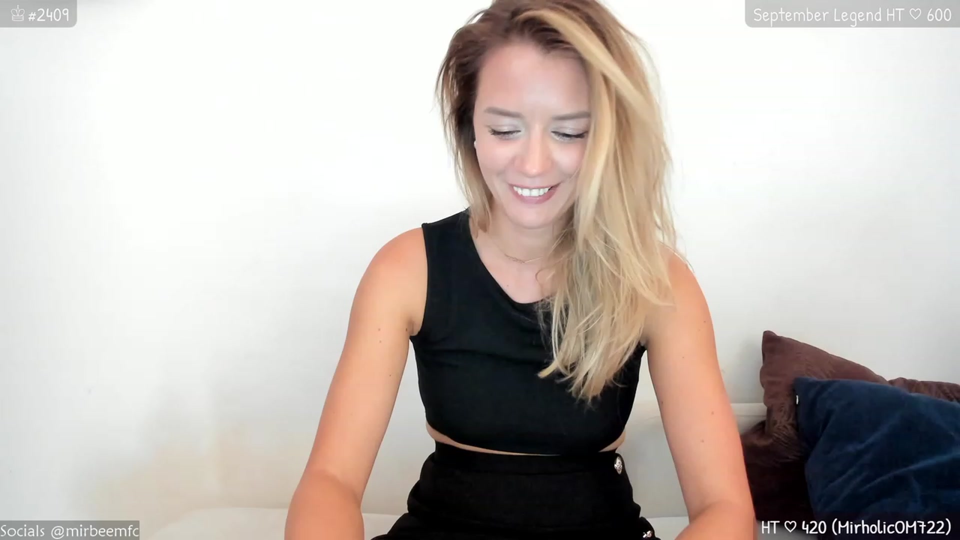 Gallery image thumbnail from MirBee's myfreecams stream on, 09/06/2023, 14:18 image 15 of 20
