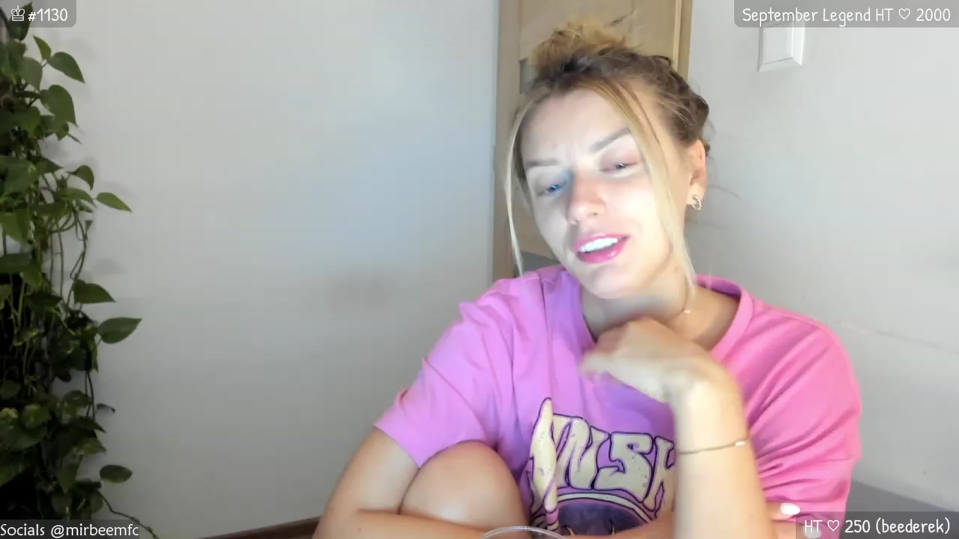 Gallery image thumbnail from MirBee's myfreecams stream on, 09/16/2023, 22:50 image 18 of 20