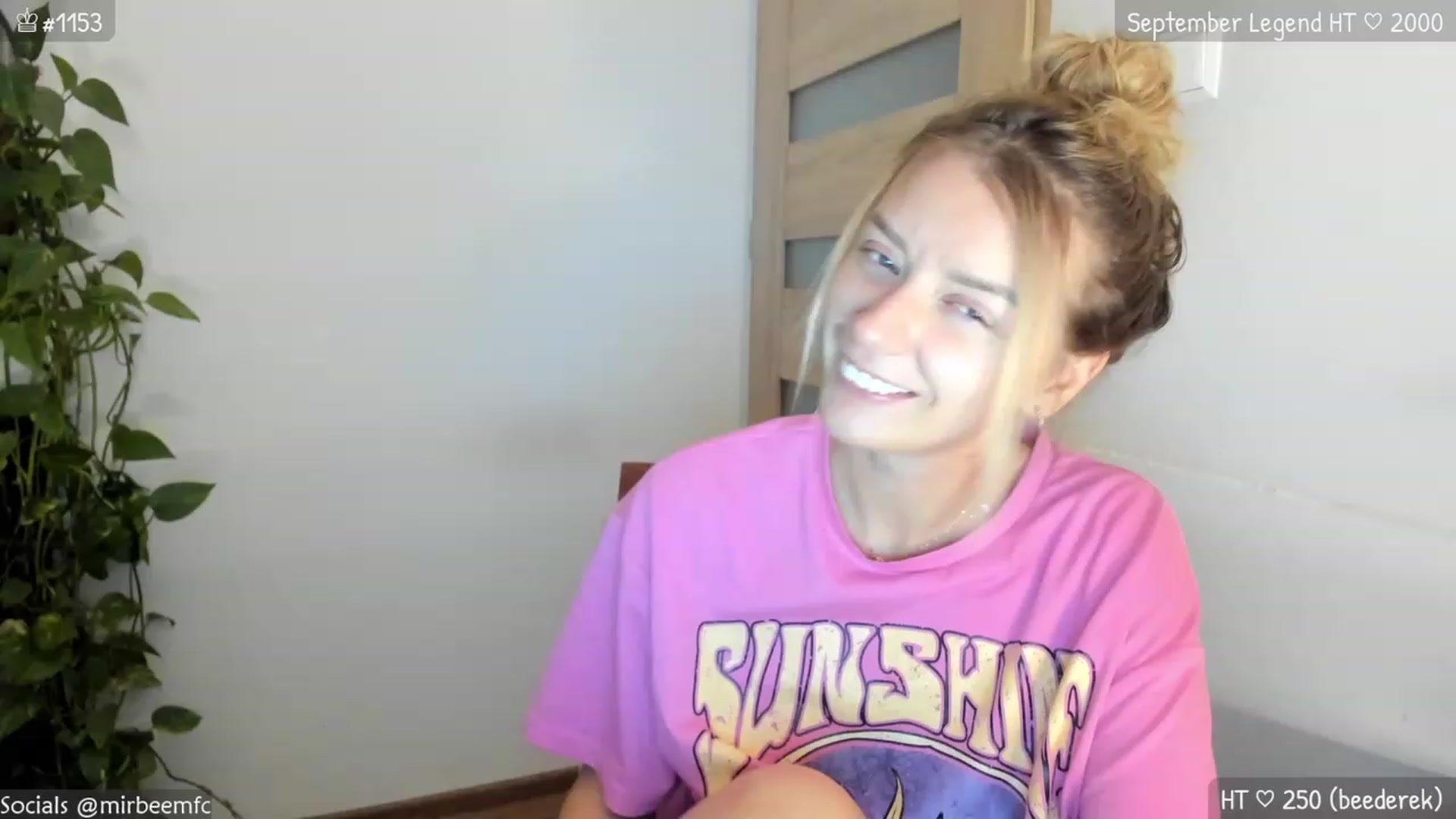 Gallery image thumbnail from MirBee's myfreecams stream on, 09/16/2023, 22:50 image 8 of 20
