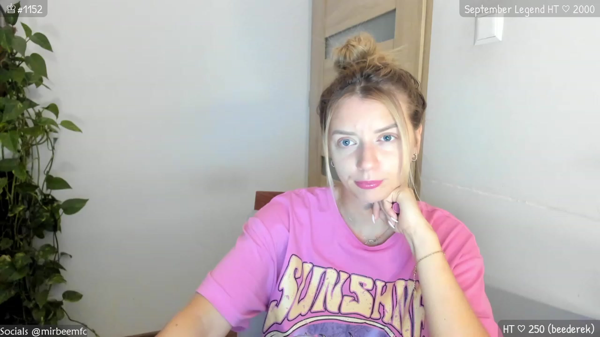 Gallery image thumbnail from MirBee's myfreecams stream on, 09/16/2023, 22:50 image 14 of 20