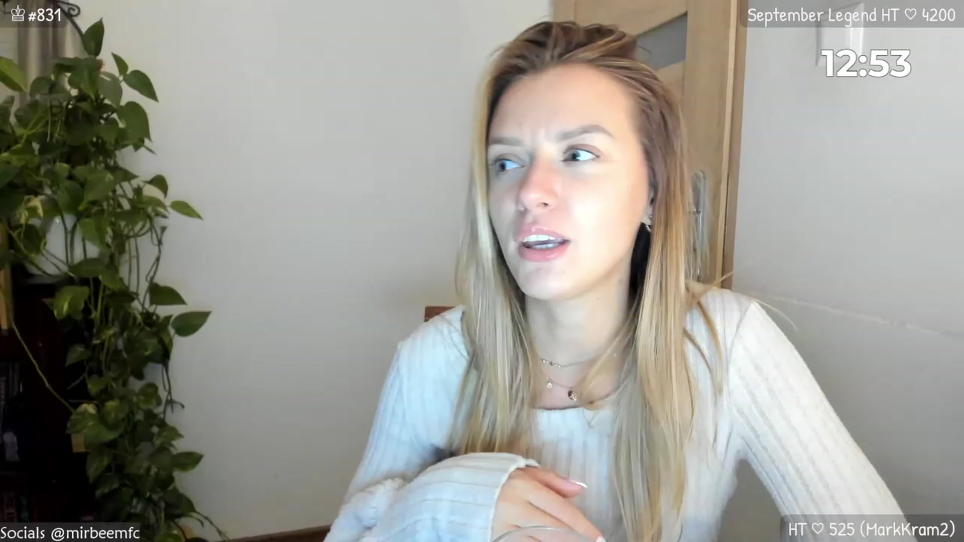 Gallery image thumbnail from MirBee's myfreecams stream on, 09/20/2023, 23:22 image 18 of 20