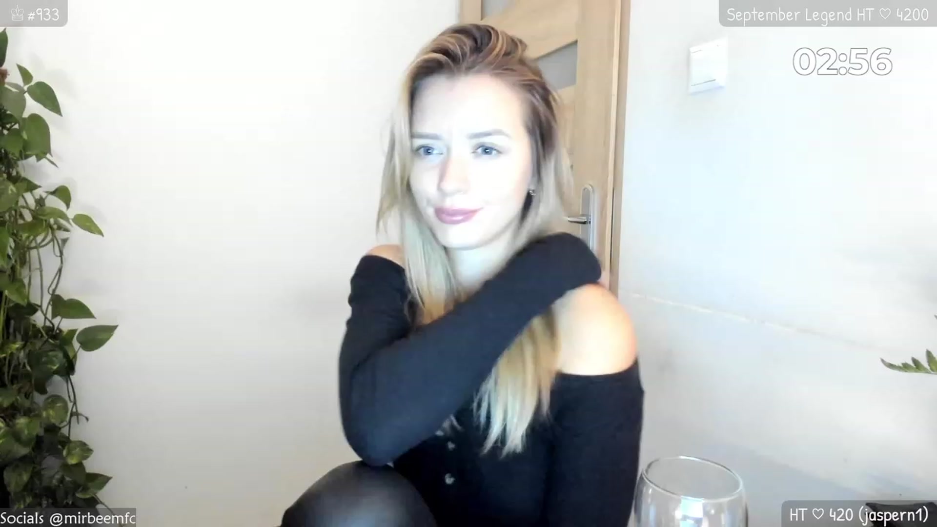 Gallery image thumbnail from MirBee's myfreecams stream on, 09/27/2023, 22:19 image 20 of 20