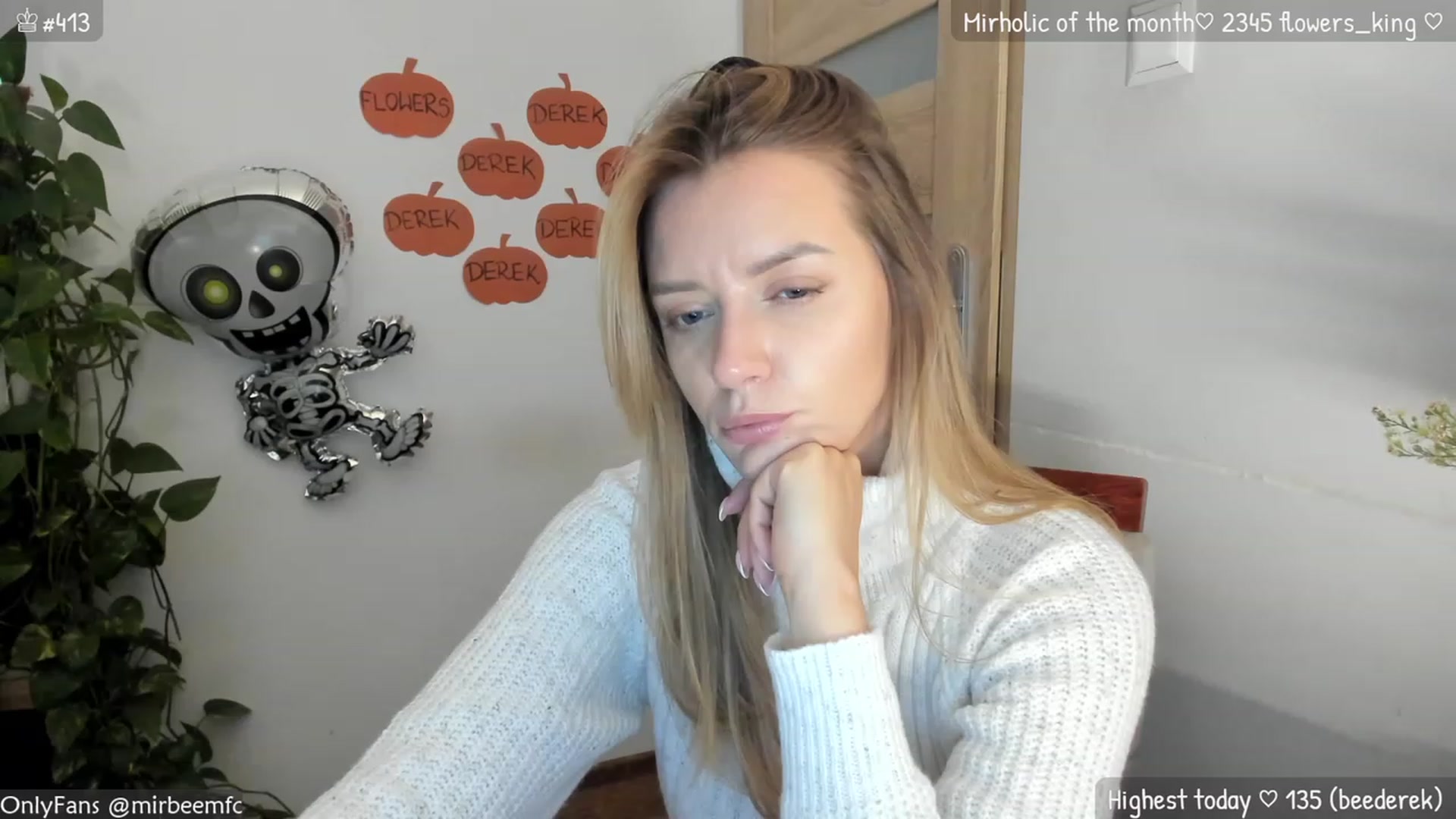 Gallery image thumbnail from MirBee's myfreecams stream on, 10/05/2023, 15:18 image 10 of 20