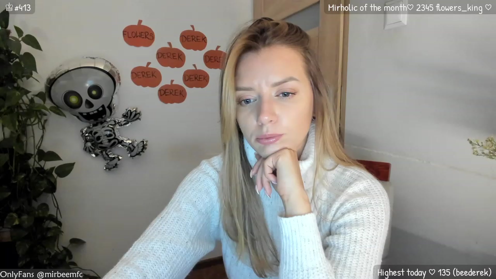 Gallery image thumbnail from MirBee's myfreecams stream on, 10/05/2023, 15:18 image 9 of 20