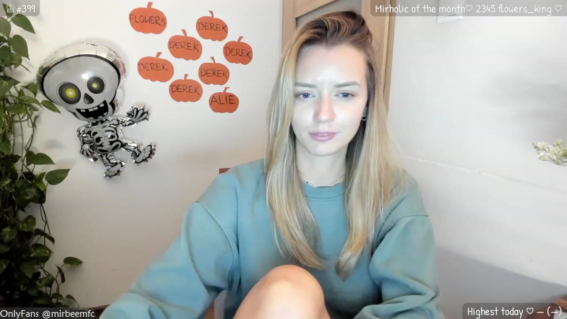 Gallery image thumbnail from MirBee's myfreecams stream on, 10/05/2023, 22:04 image 2 of 20