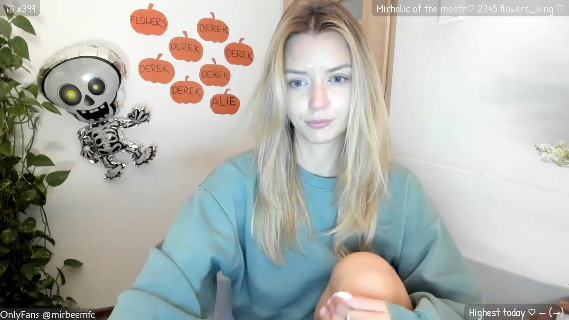 Gallery image thumbnail from MirBee's myfreecams stream on, 10/05/2023, 22:04 image 5 of 20