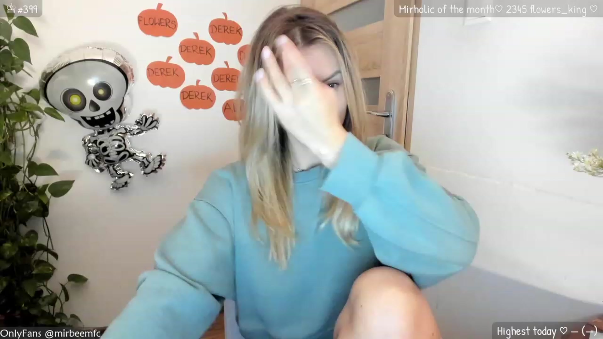 Gallery image thumbnail from MirBee's myfreecams stream on, 10/05/2023, 22:04 image 7 of 20
