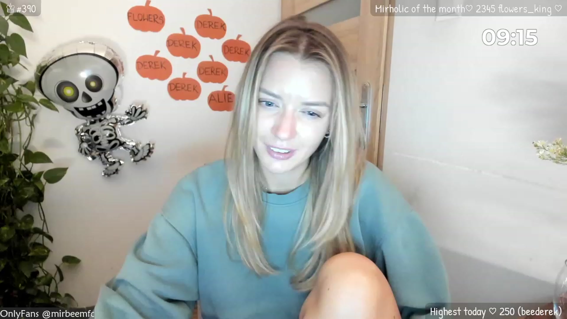 Gallery image thumbnail from MirBee's myfreecams stream on, 10/05/2023, 22:30 image 7 of 20