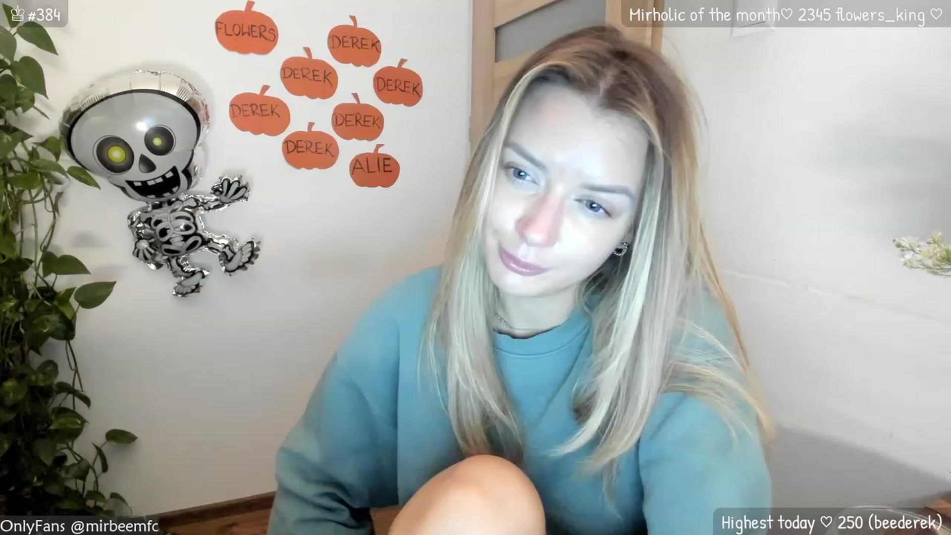 Gallery image thumbnail from MirBee's myfreecams stream on, 10/05/2023, 22:30 image 19 of 20