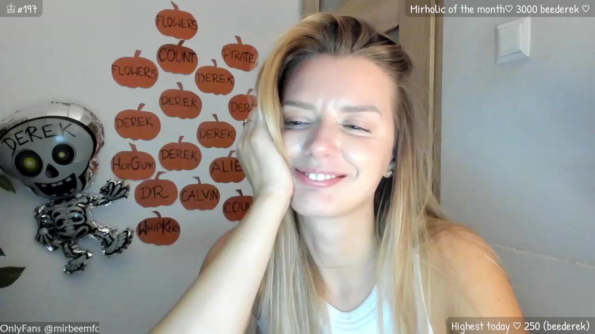 Gallery image thumbnail from MirBee's myfreecams stream on, 10/11/2023, 23:00 image 7 of 20
