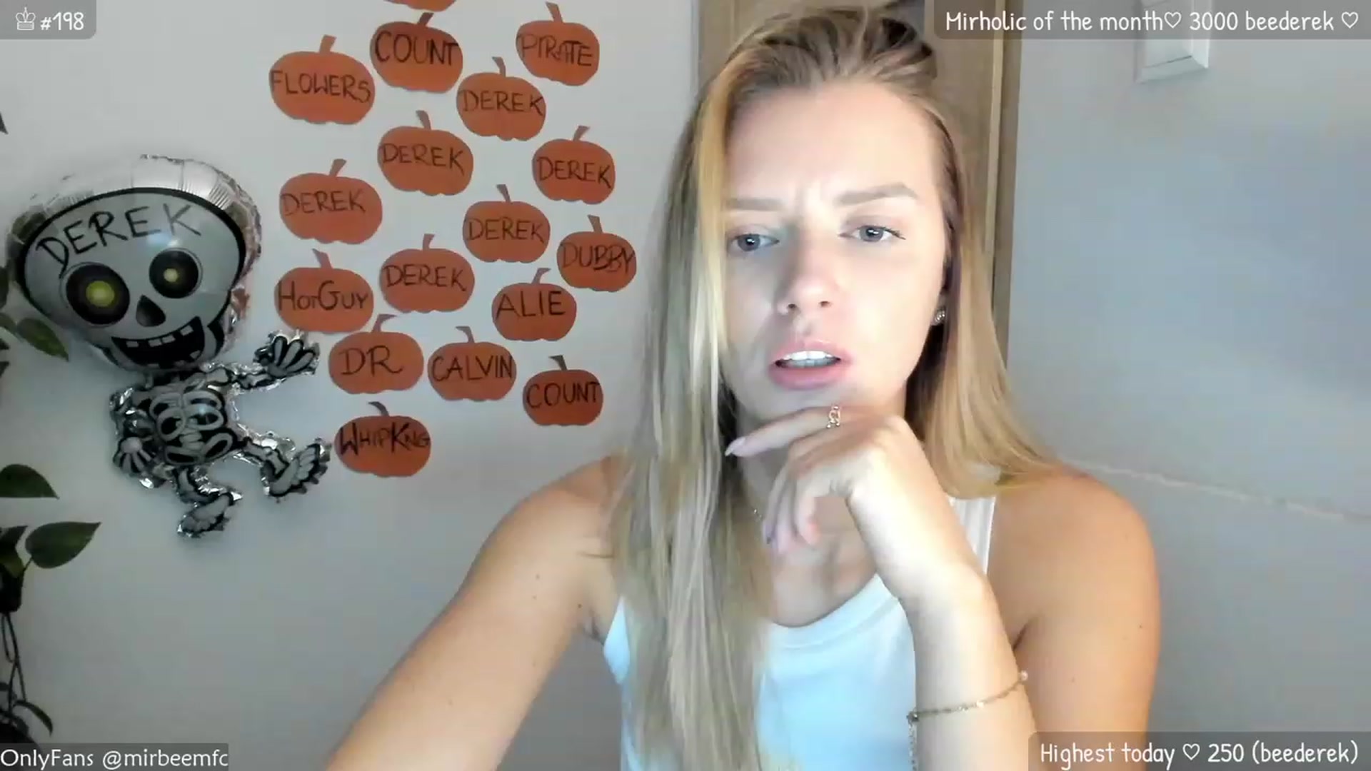 Gallery image thumbnail from MirBee's myfreecams stream on, 10/11/2023, 23:00 image 5 of 20