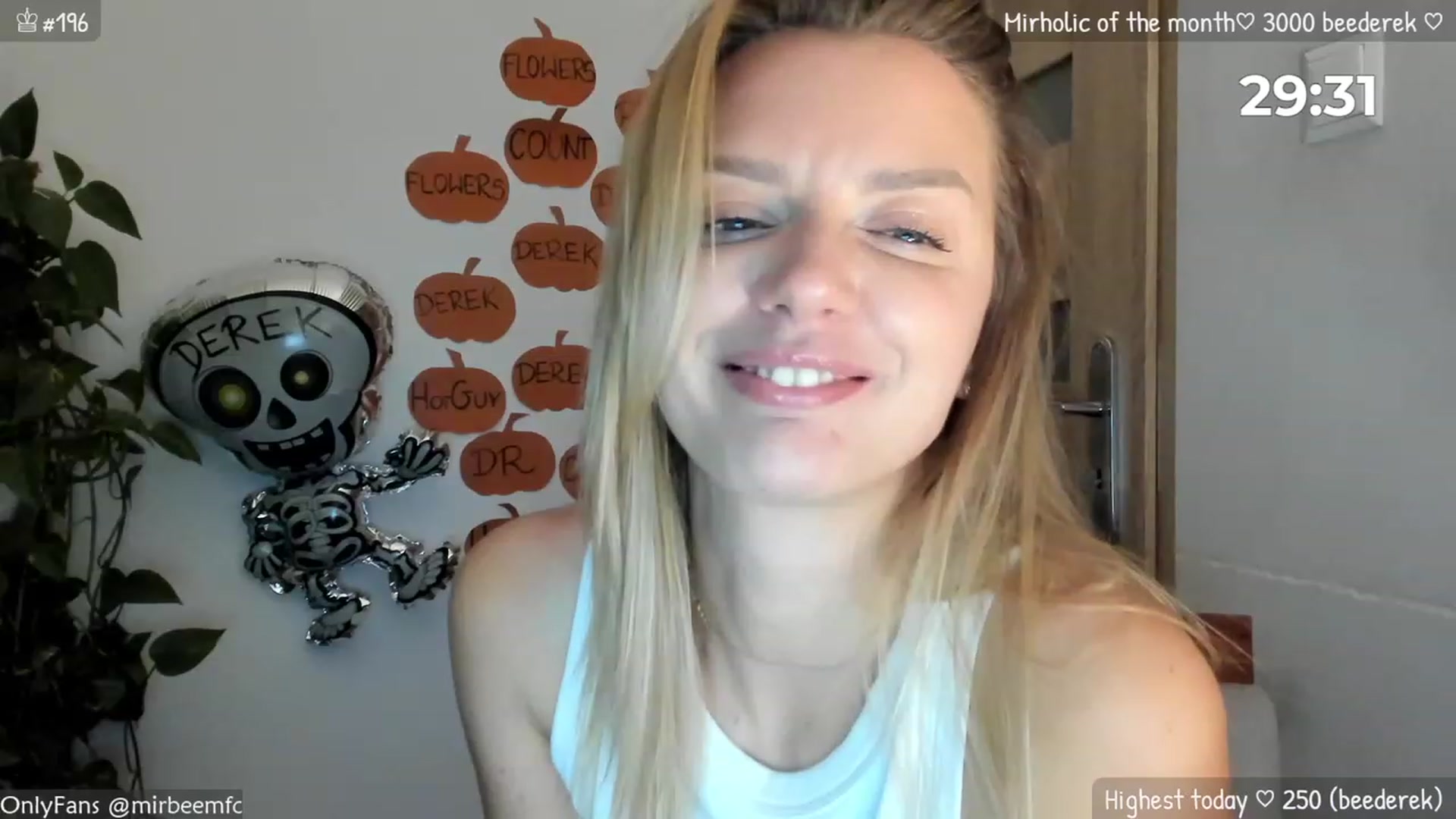 Gallery image thumbnail from MirBee's myfreecams stream on, 10/11/2023, 23:00 image 15 of 20