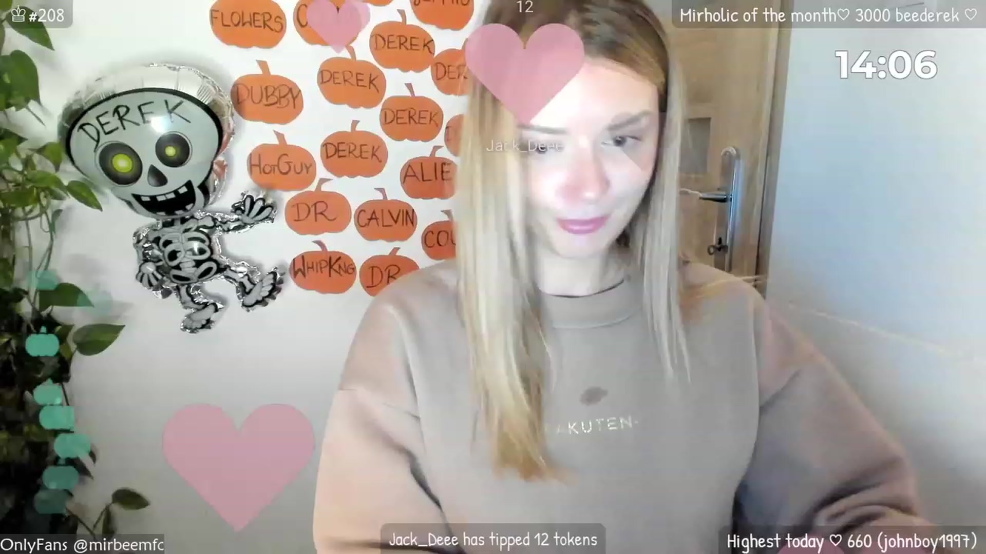 Gallery image thumbnail from MirBee's myfreecams stream on, 10/13/2023, 24:02 image 1 of 20