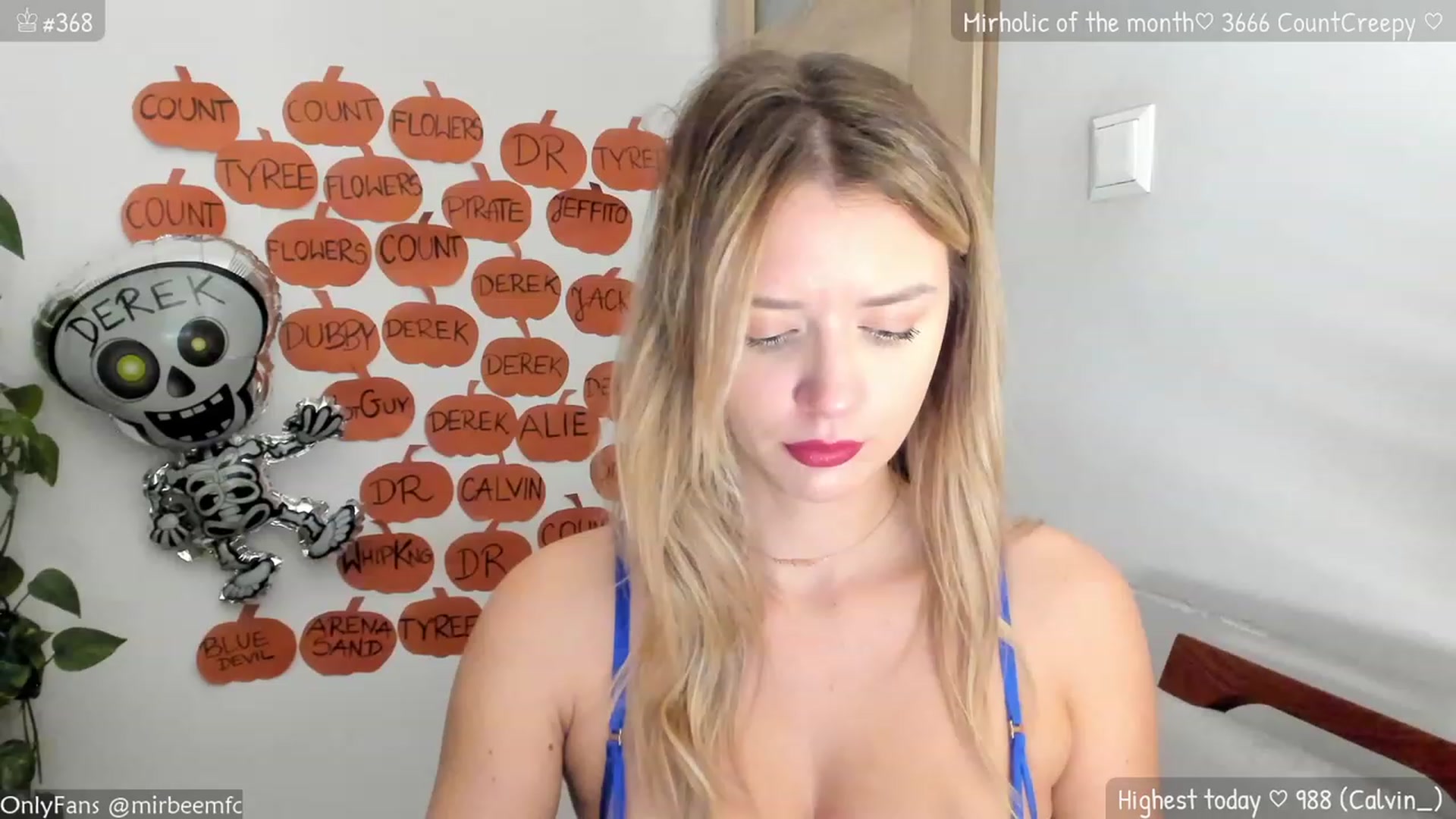 Gallery image thumbnail from MirBee's myfreecams stream on, 10/21/2023, 22:06 image 2 of 20