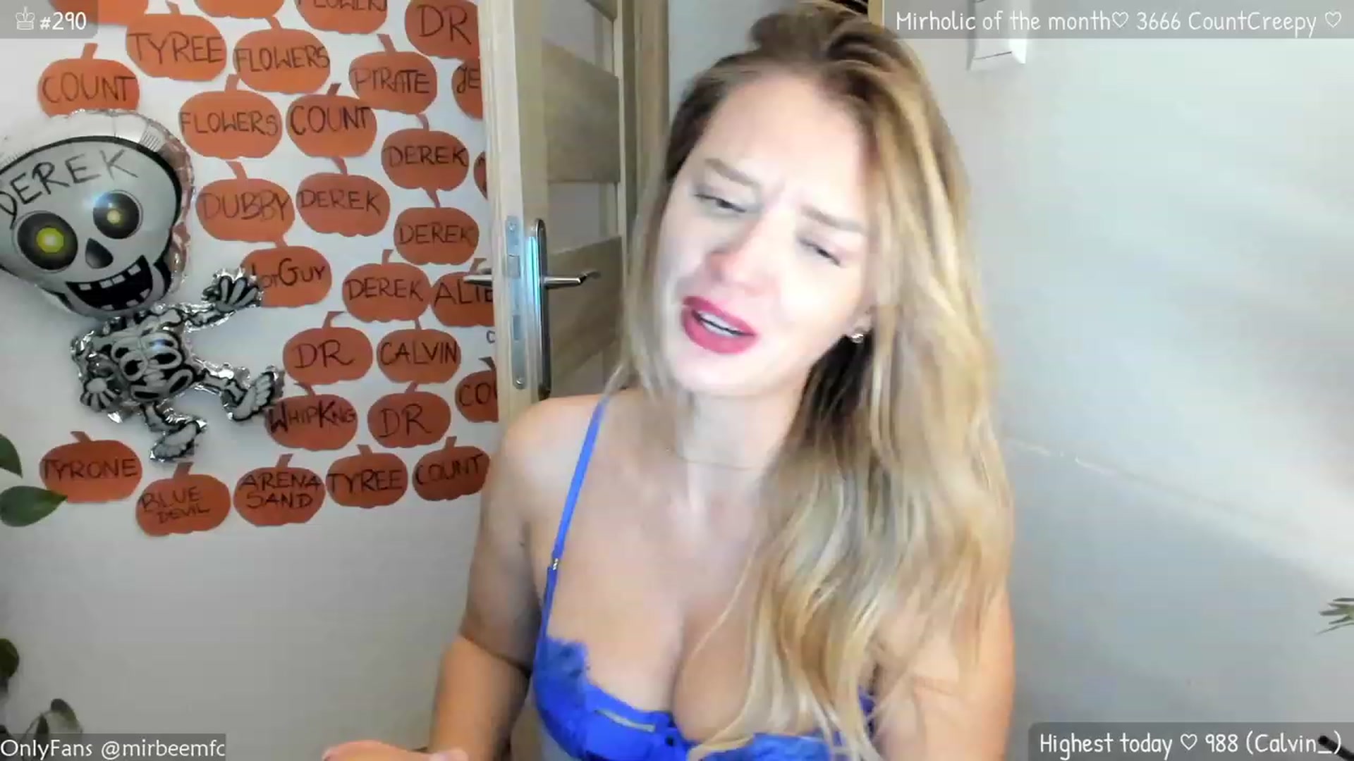 Gallery image thumbnail from MirBee's myfreecams stream on, 10/22/2023, 24:01 image 10 of 20