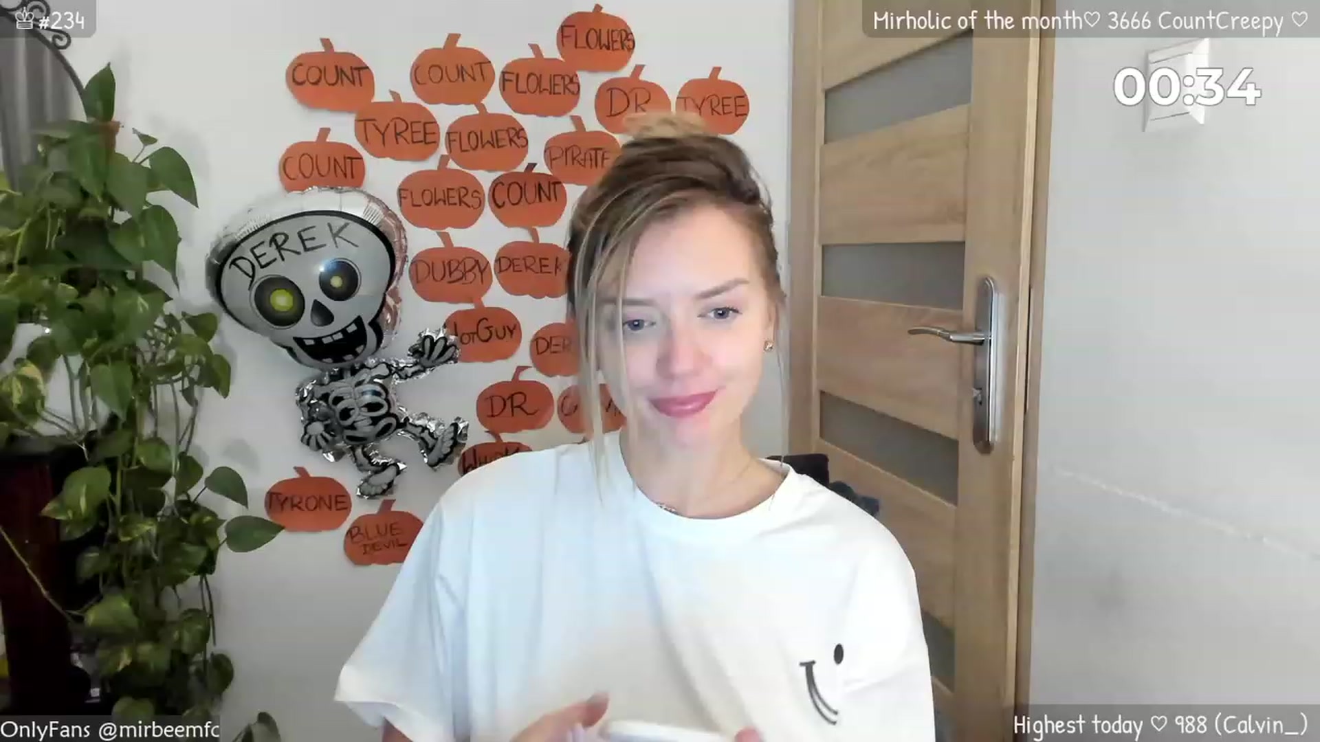 Gallery image thumbnail from MirBee's myfreecams stream on, 10/22/2023, 03:04 image 19 of 20