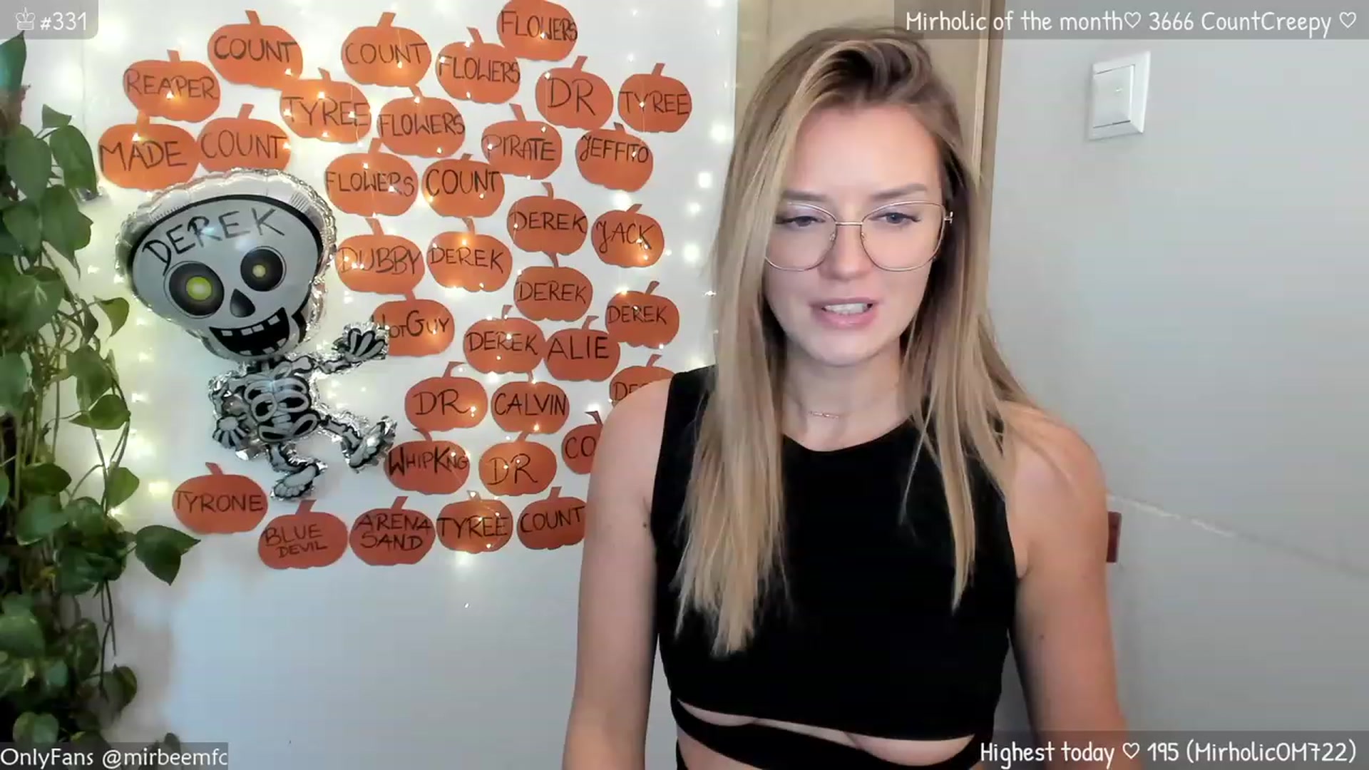 Gallery image thumbnail from MirBee's myfreecams stream on, 10/27/2023, 14:06 image 12 of 20