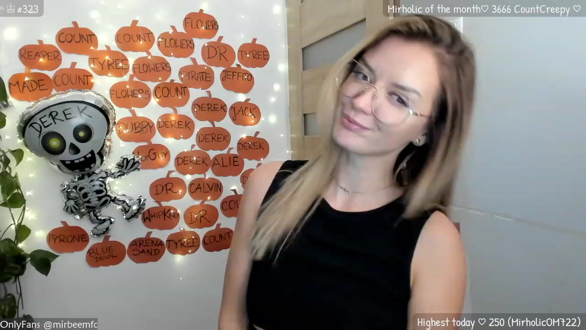 Gallery image thumbnail from MirBee's myfreecams stream on, 10/27/2023, 16:32 image 17 of 20