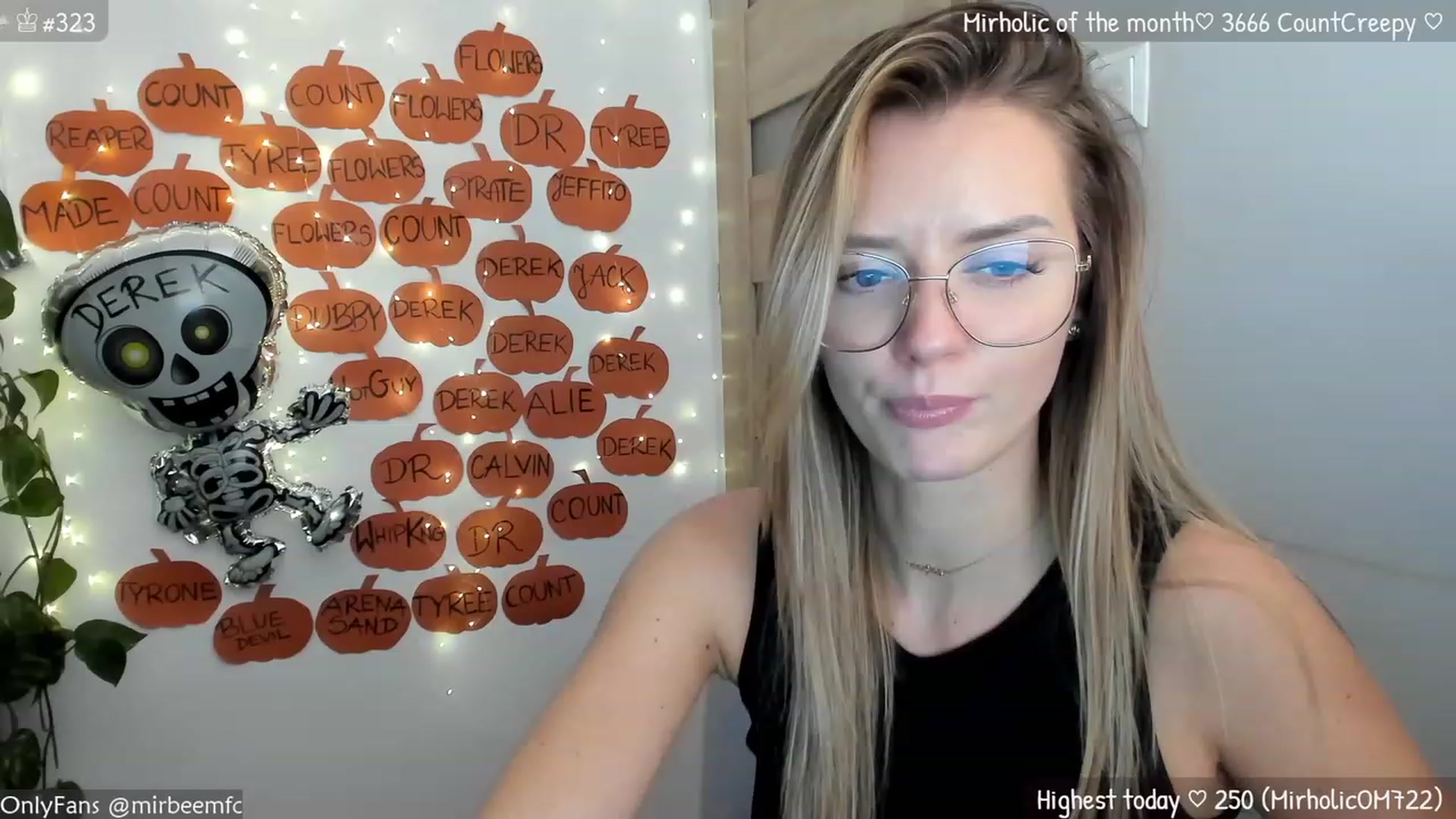 Gallery image thumbnail from MirBee's myfreecams stream on, 10/27/2023, 16:32 image 19 of 20
