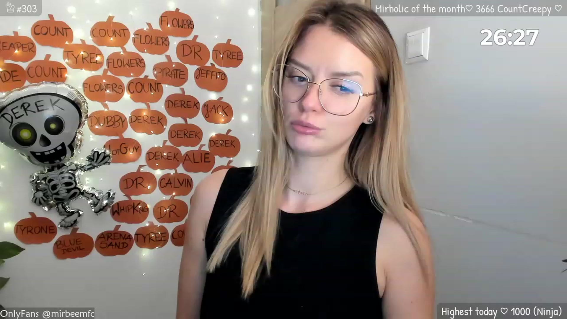Gallery image thumbnail from MirBee's myfreecams stream on, 10/28/2023, 24:46 image 1 of 20