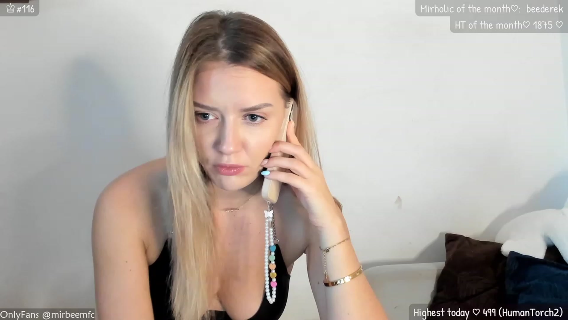 Gallery image thumbnail from MirBee's myfreecams stream on, 11/03/2023, 13:44 image 17 of 20