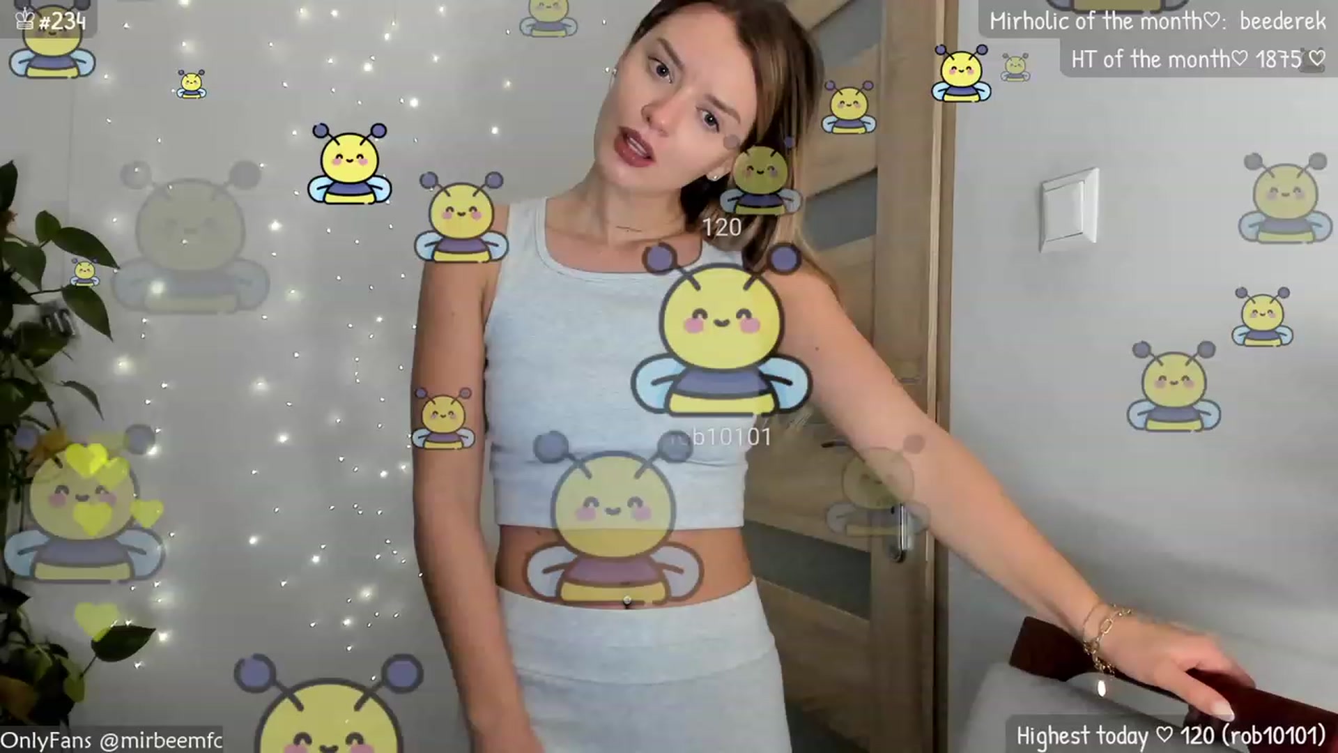 Gallery image thumbnail from MirBee's myfreecams stream on, 11/06/2023, 19:28 image 18 of 20