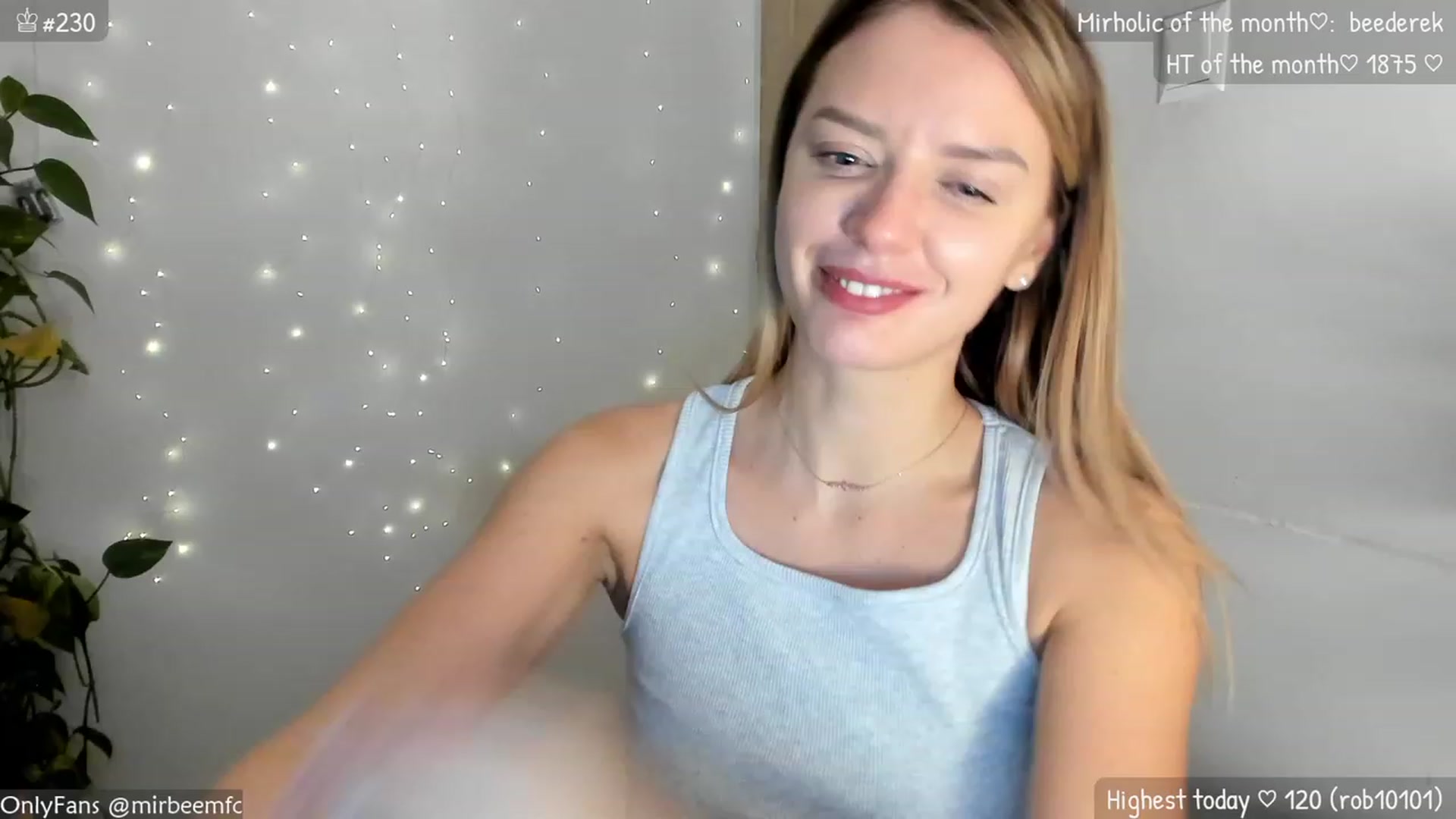 Gallery image thumbnail from MirBee's myfreecams stream on, 11/06/2023, 20:49 image 5 of 20