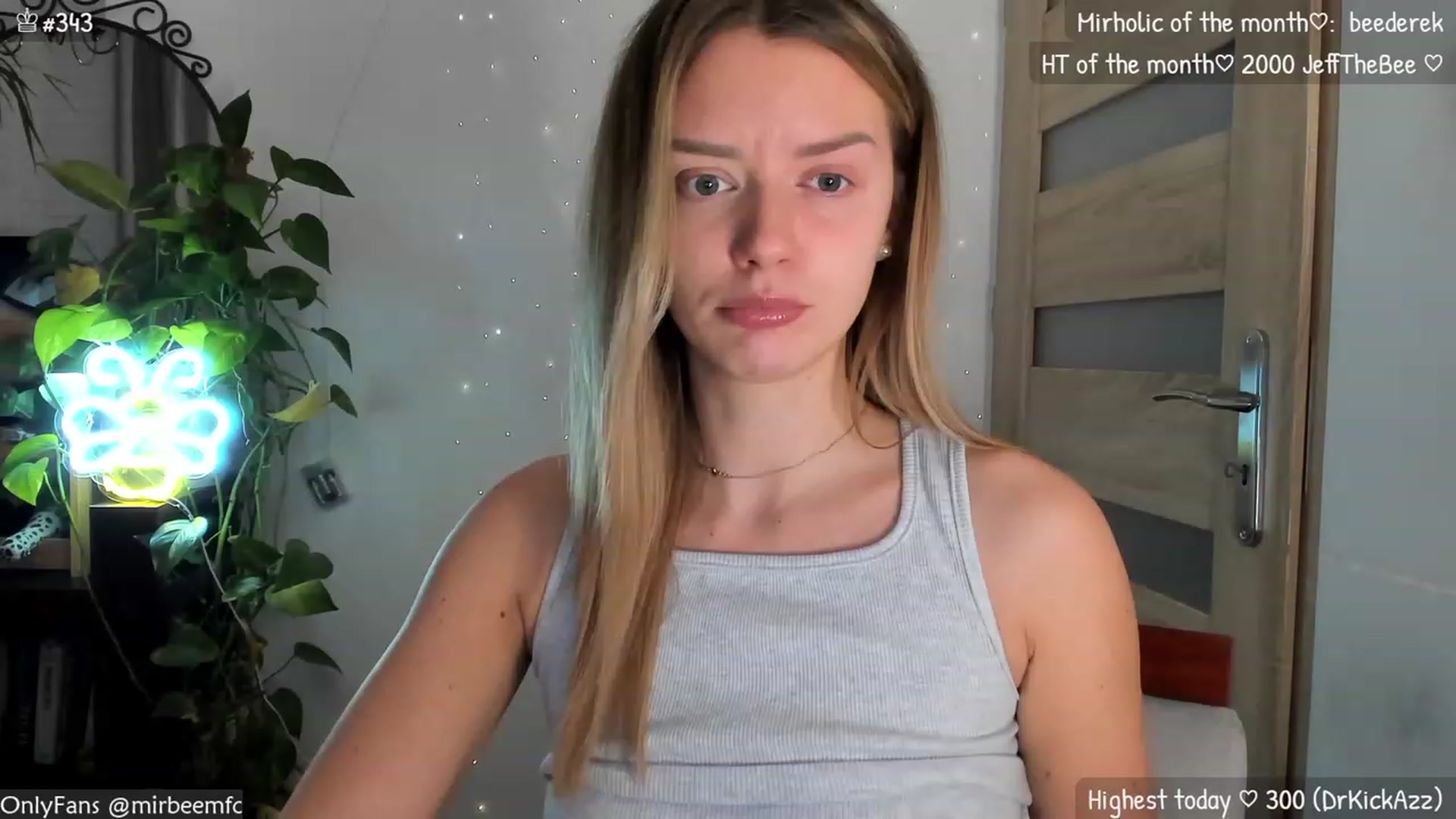 Gallery image thumbnail from MirBee's myfreecams stream on, 11/12/2023, 23:58 image 20 of 20