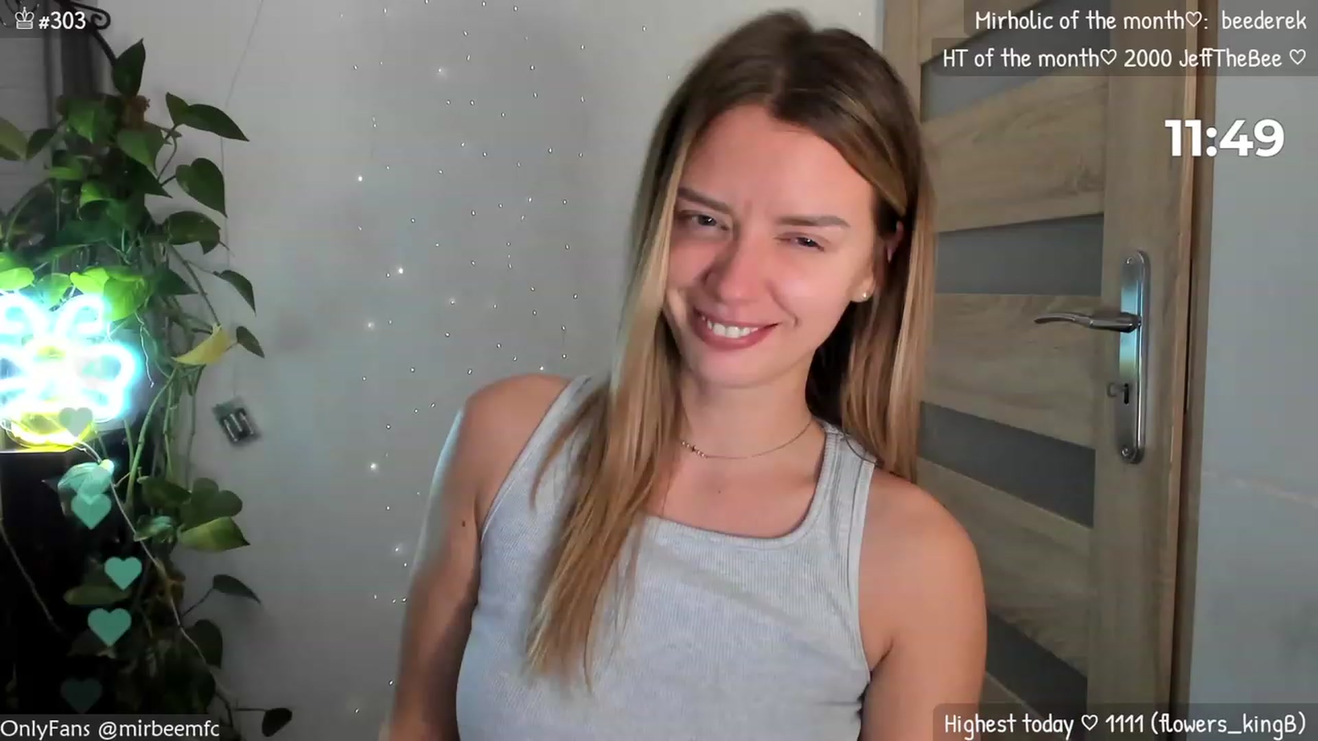 Gallery image thumbnail from MirBee's myfreecams stream on, 11/13/2023, 02:42 image 18 of 20