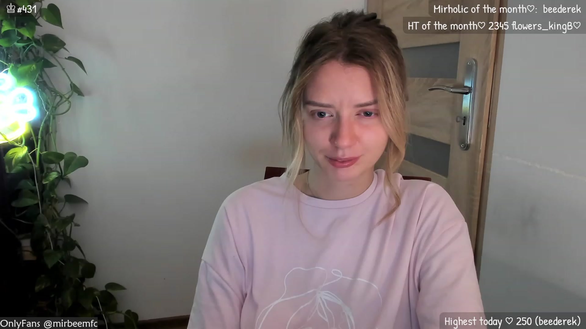 Gallery image thumbnail from MirBee's myfreecams stream on, 12/01/2023, 24:04 image 6 of 20