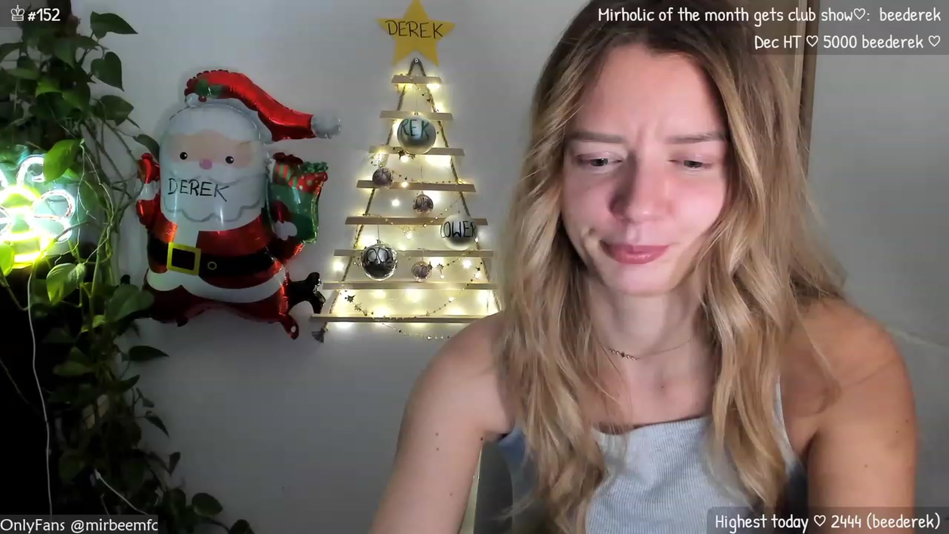 Gallery image thumbnail from MirBee's myfreecams stream on, 12/04/2023, 23:43 image 15 of 20