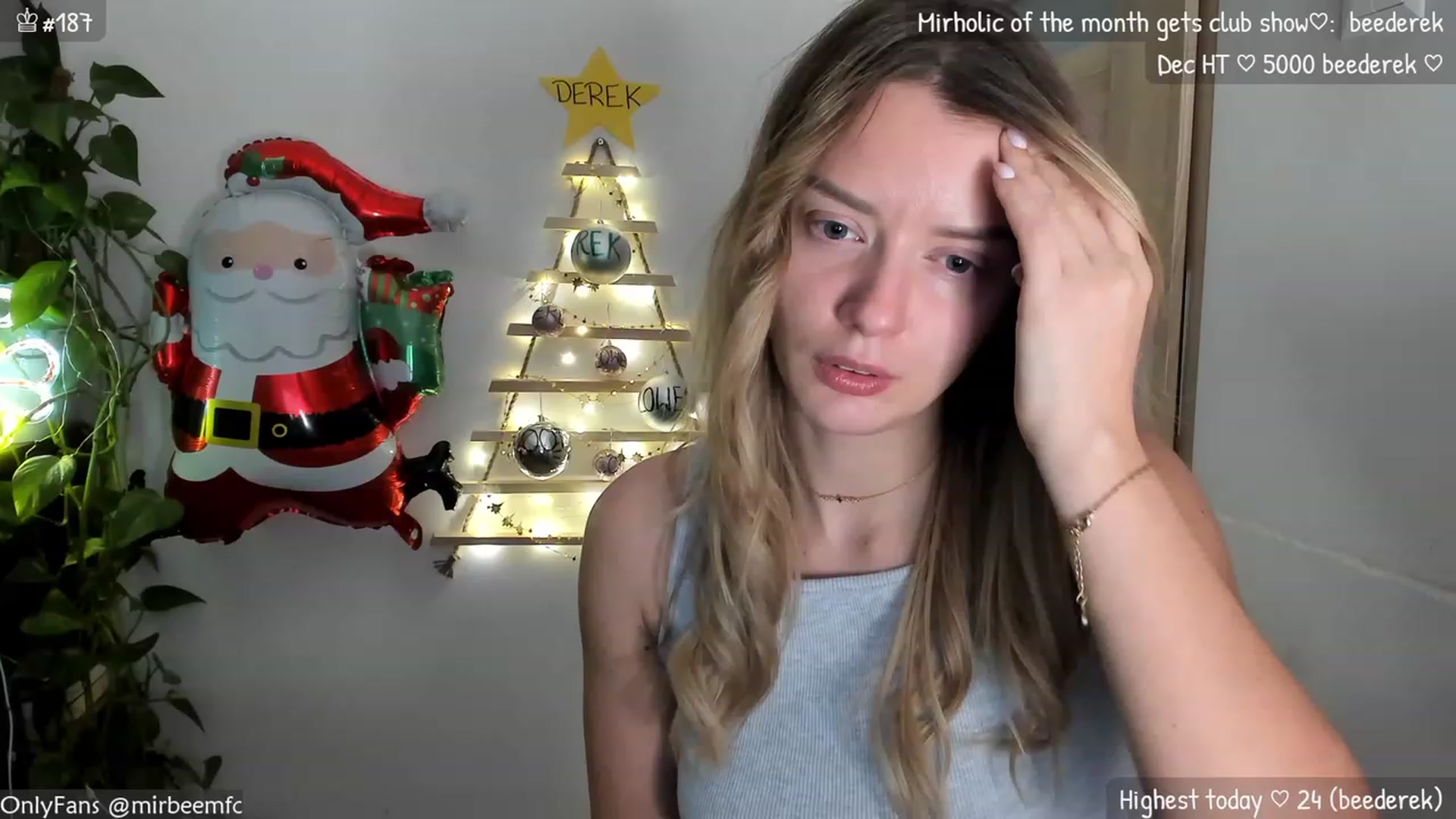 Gallery image thumbnail from MirBee's myfreecams stream on, 12/04/2023, 23:43 image 4 of 20