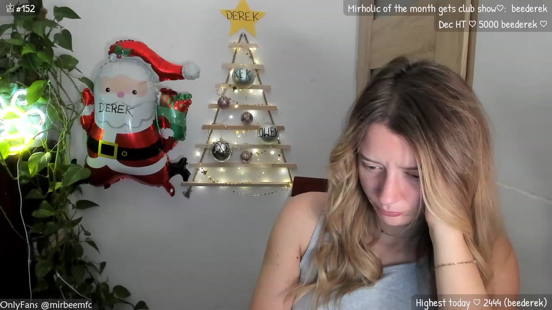 Gallery image thumbnail from MirBee's myfreecams stream on, 12/05/2023, 01:26 image 3 of 20